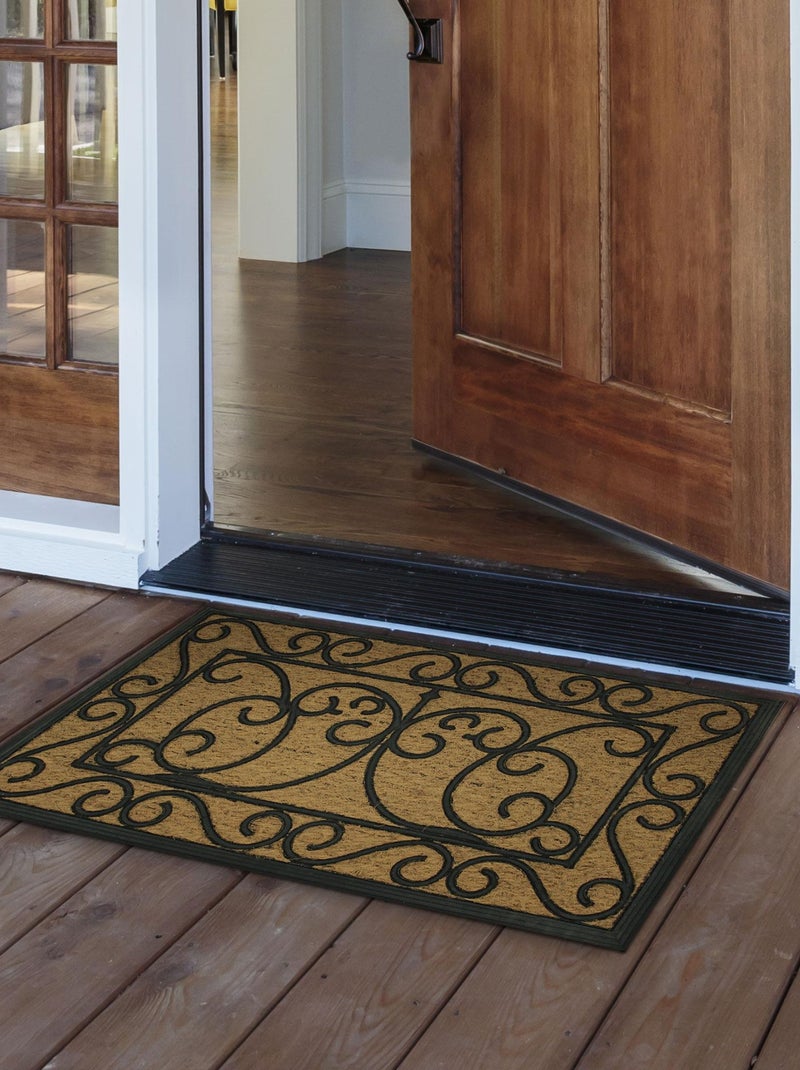 Paillasson coco marquise Marron - Kiabi