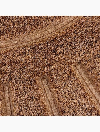 Paillasson de marche motif soleil 25x75cm