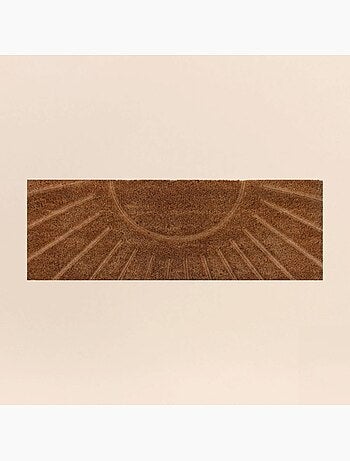 Paillasson de marche motif soleil 25x75cm