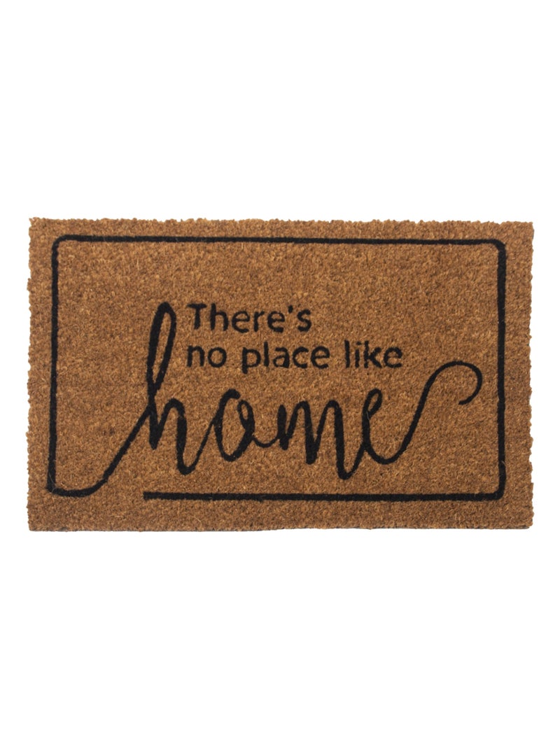Paillasson en fibre de coco like home Marron - Kiabi