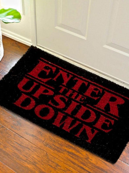 Paillasson en fibre de coco stranger things - Kiabi