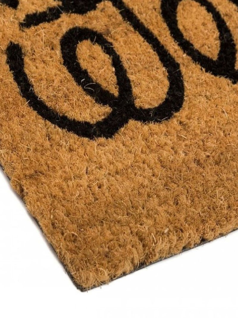 Paillasson en fibres de coco chats Beige - Kiabi