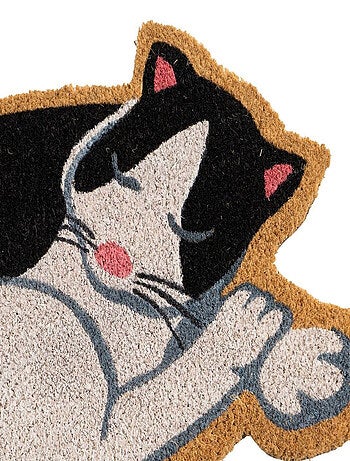 Paillasson en forme de chat