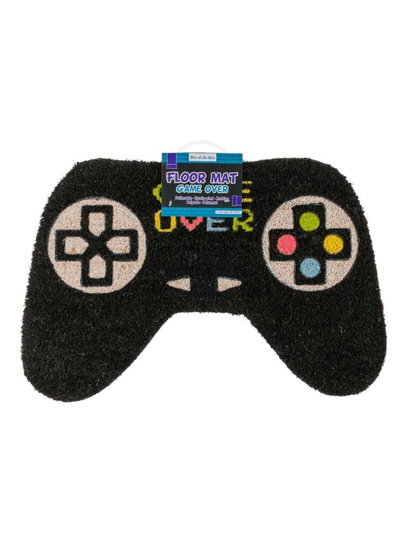 Paillasson en forme de manette Noir - Kiabi