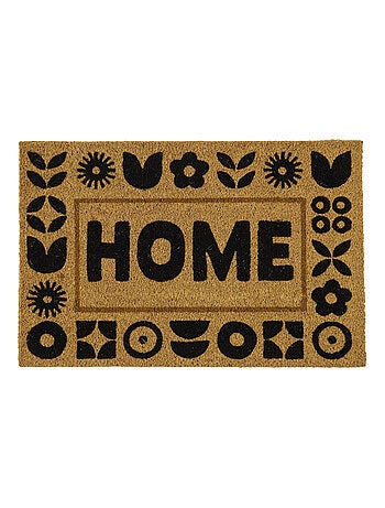 Paillasson fibre de coco JOYE Fleurs