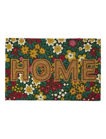 Paillasson fibre de coco JOYE Fleurs