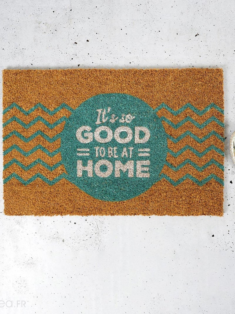 Paillasson GOOD Blanc Bleu - Kiabi