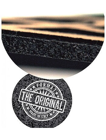 Paillasson HOME - Motif Cloches Vintage - Multicolore - Antidérapant - 40 x 68 cm