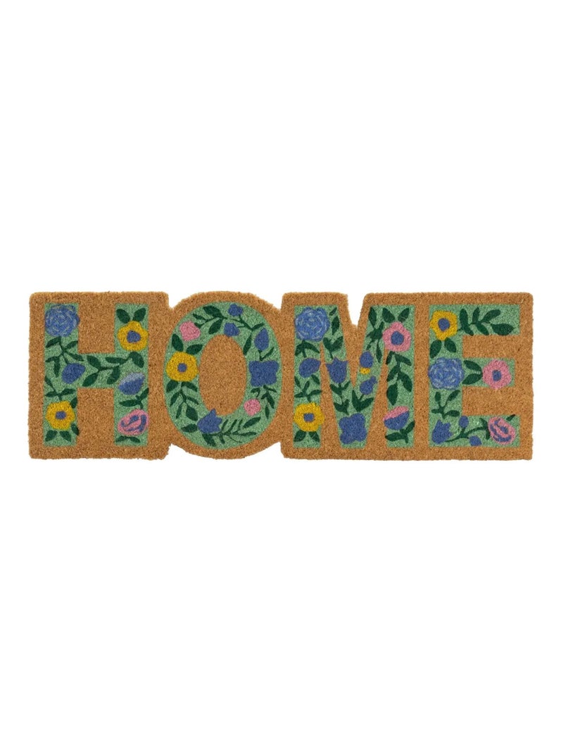 Paillasson Home floral Vert - Kiabi