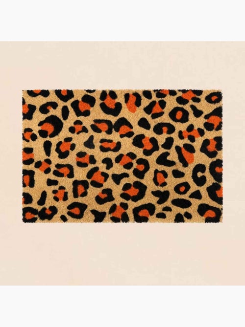 Paillasson imprimé léopard 40x60cm - Kiabi