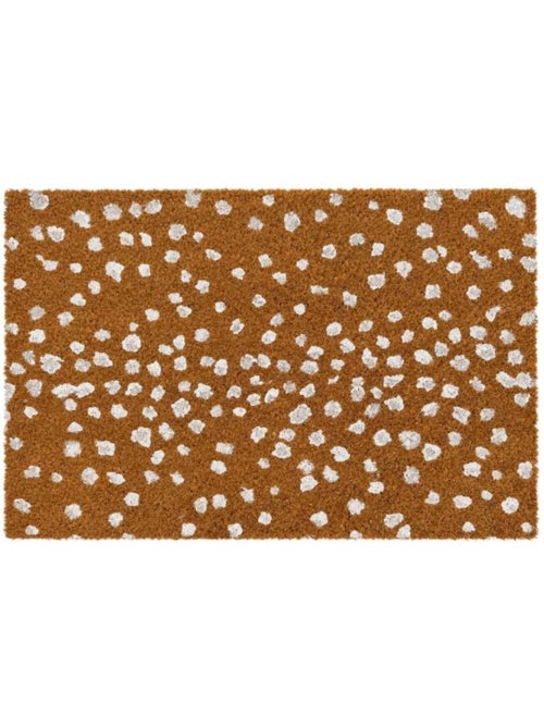 Paillasson imprimé peau de biche 40x60cm - Kiabi