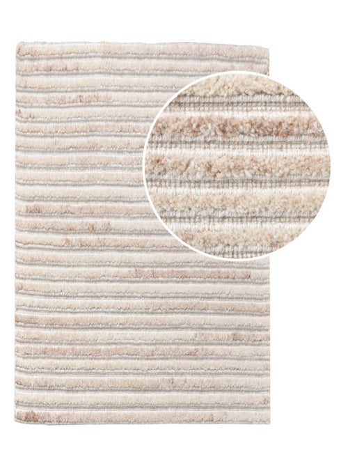 Paillasson Mango - Paillasson, touffeté main, ivoire 60x90 cm - Kiabi