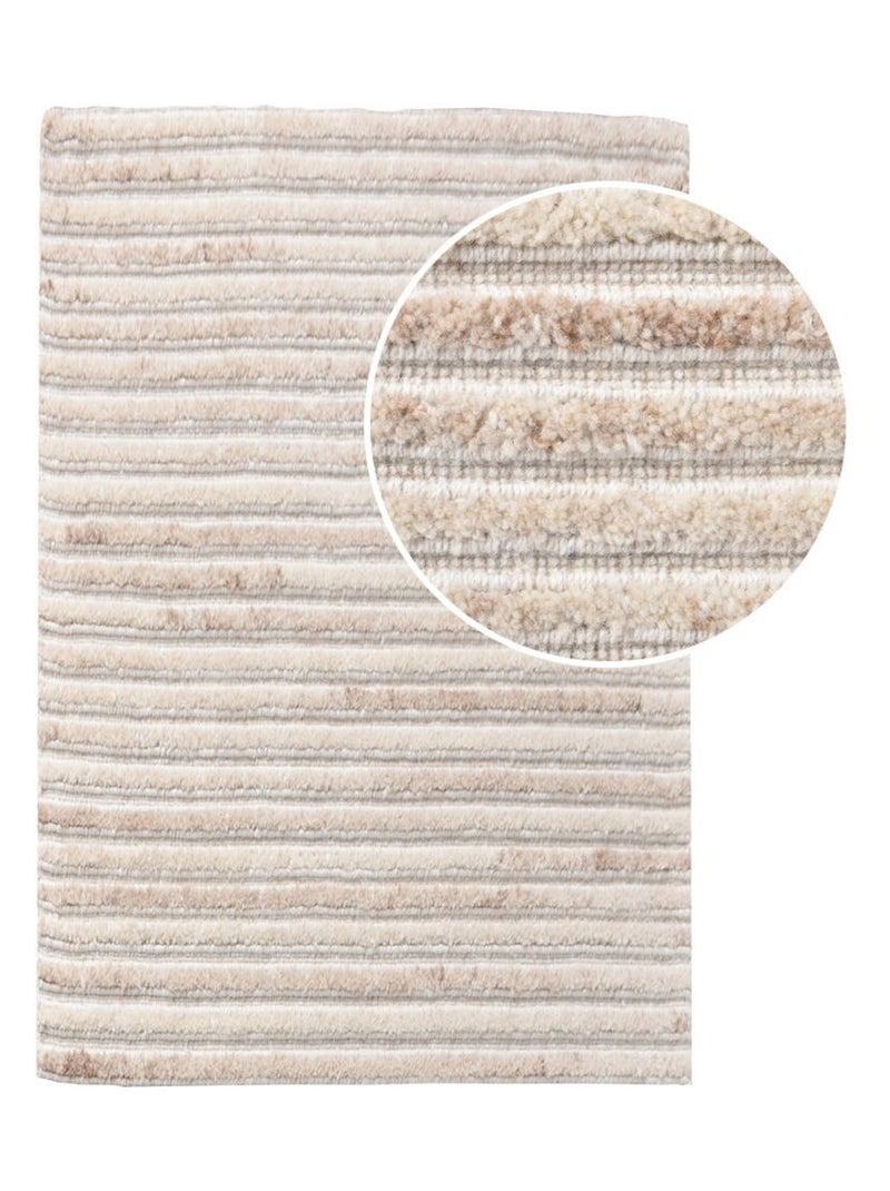 Paillasson Mango - Paillasson, touffeté main, ivoire 60x90 cm Ivoire - Kiabi
