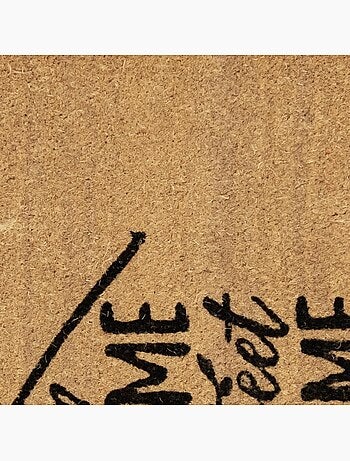 Paillasson motif texte en relief, chaleureux, home sweet home 3