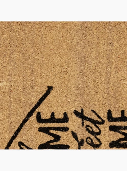 Paillasson motif texte en relief, chaleureux, home sweet home 3 - Kiabi