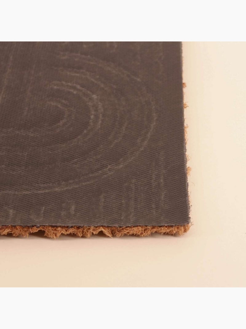 Paillasson motifs arches 40x60cm Marron - Kiabi