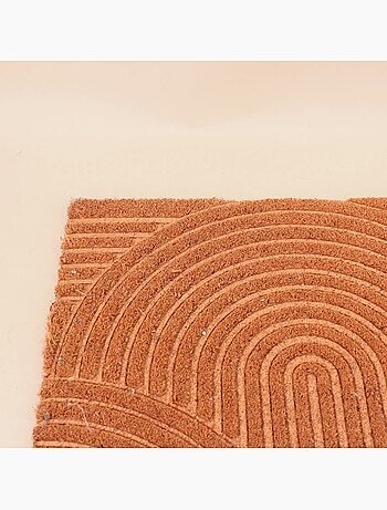 Paillasson motifs arches en reliefs 40x60cm
