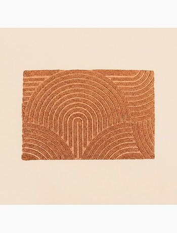 Paillasson motifs arches en reliefs 40x60cm
