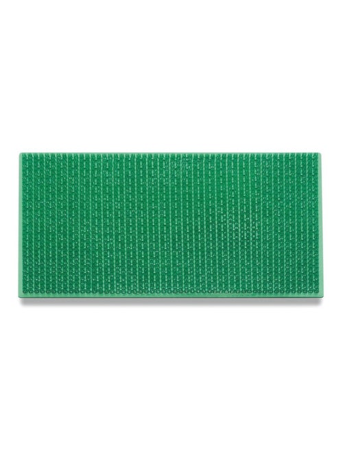 Paillasson NOVUS Vert 40x60 en polyamide doux et soyeux - Kiabi