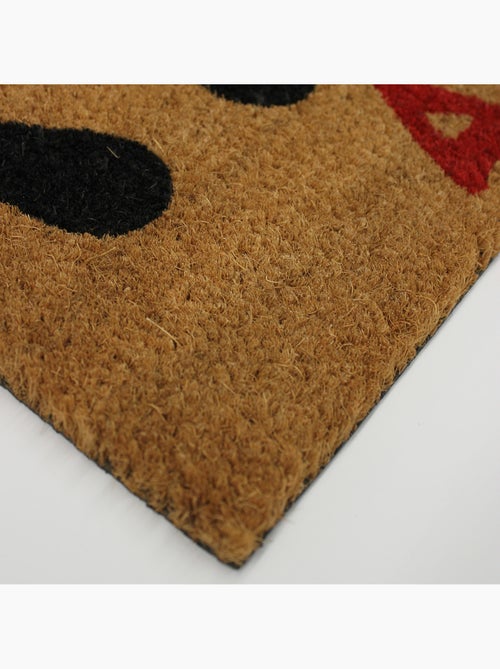 Paillasson rectangle 40 x 60 cm coco imprime bienvenue - Kiabi Paillasson rectangle 40 x 60 cm coco imprime bienvenue - Kiabi