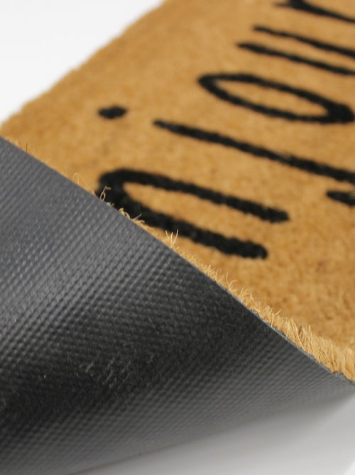 Paillasson Rectangle "Bonjour" - Kiabi