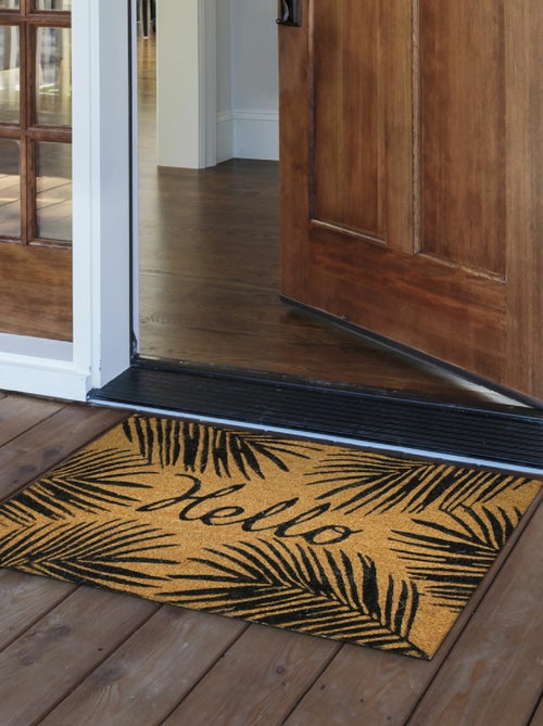 Paillasson Rectangle "Hello" - Kiabi