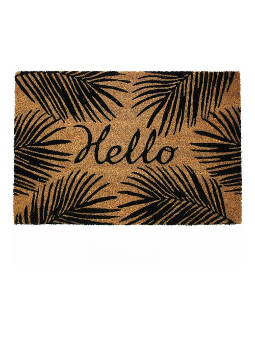 Paillasson Rectangle "Hello" - Kiabi