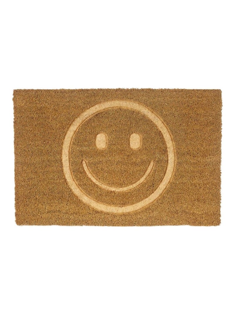Paillasson Smile Beige - Kiabi