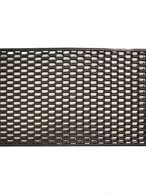 Paillasson tissé en pvc motif géométrique VINYLE - Kiabi