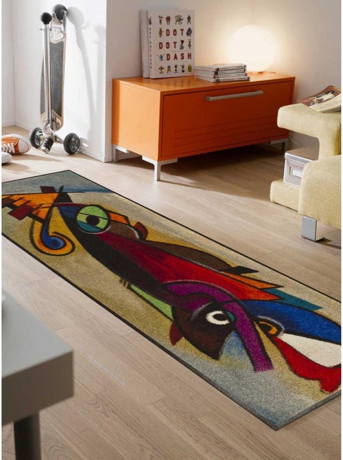 Paillasson tissé motif abstrait POSIOW - Kiabi