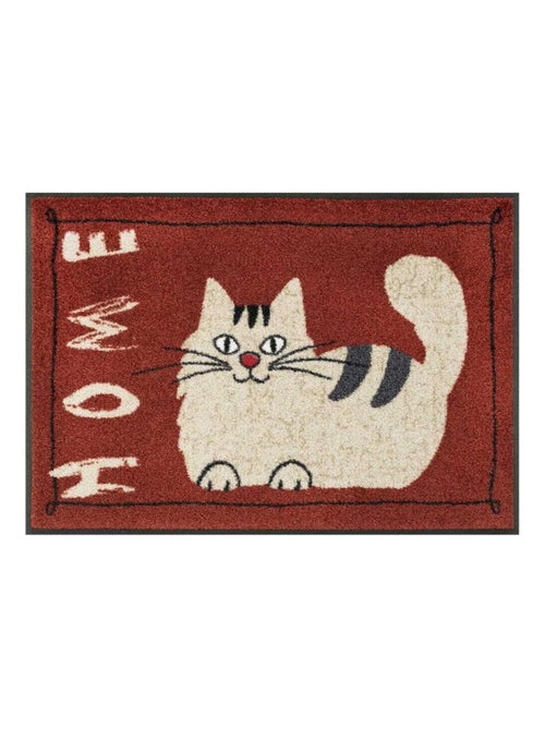 Paillasson tissé motif animaux CATTY - Kiabi