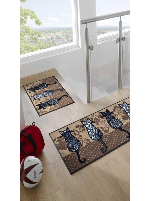 Paillasson tissé motif animaux KATBANDE - Kiabi