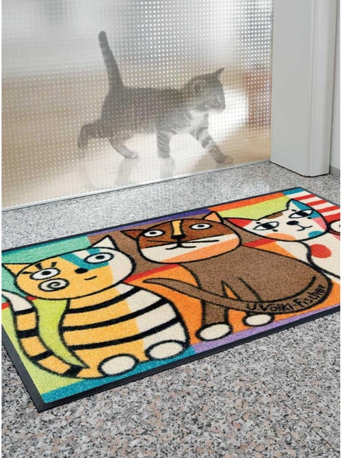 Paillasson tissé motif animaux MIEFFEN - Kiabi