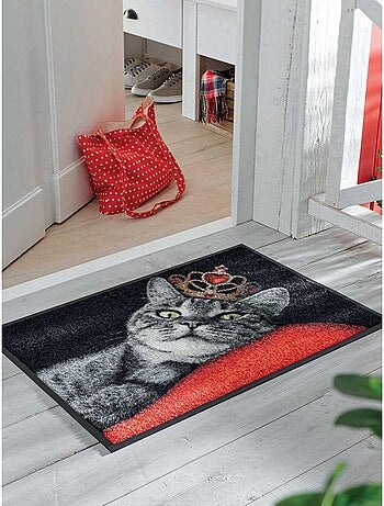 Paillasson tissé motif animaux ROCAT