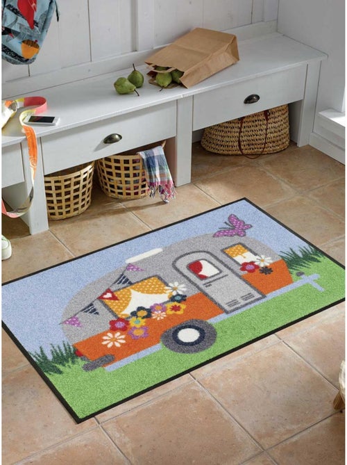 Paillasson tissé motif fresque HAPPYPING - Kiabi