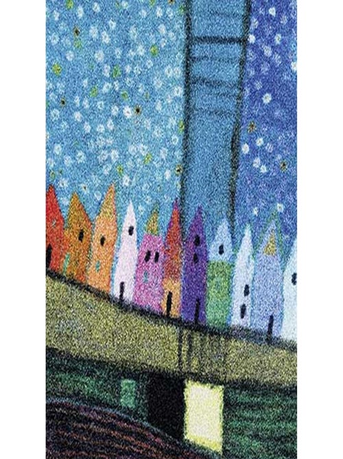 Paillasson tissé motif fresque STADIN - Kiabi