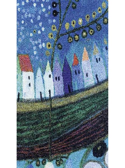 Paillasson tissé motif fresque STADIN - Kiabi