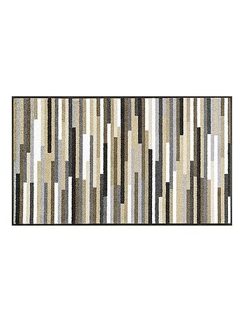 Paillasson tissé motif géométrique MIKATRI