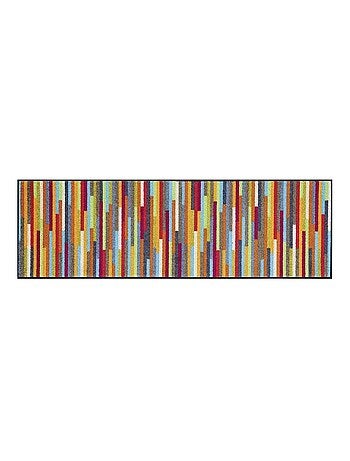 Paillasson tissé motif géométrique MIKATRI