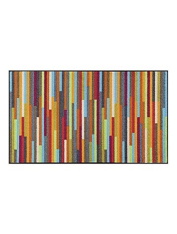 Paillasson tissé motif géométrique MIKATRI