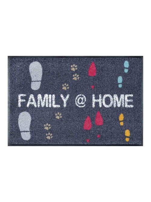 Paillasson tissé motif texte FAMIHOME - Kiabi