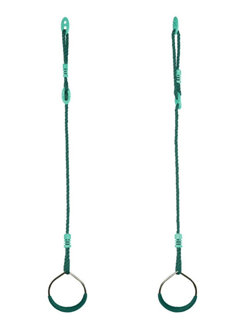 Paire d\\'anneaux en métal pour balançoire N/A - Kiabi