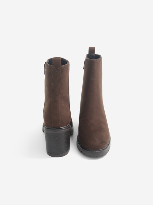 Paire de boots à talon - Kiabi Paire de boots à talon - Kiabi