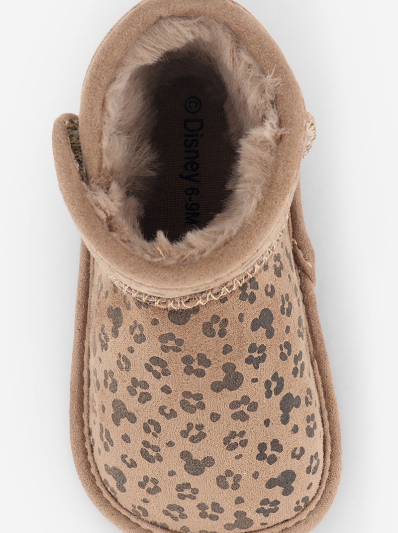 Paire de bottes fourrées 'Disney' Marron - Kiabi