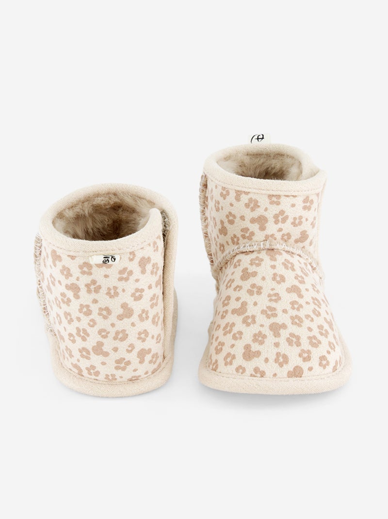 Paire de bottes fourrées 'Disney' Rose - Kiabi