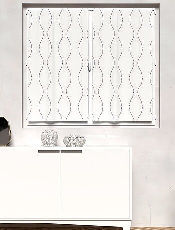 Paire de brise bise 60x120 cm PERLE, par Soleil d'ocre