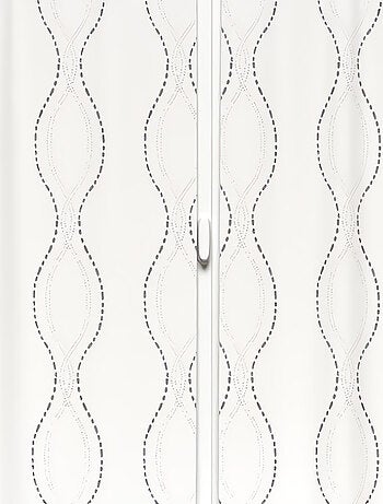 Paire de brise bise 60x120 cm PERLE, par Soleil d'ocre