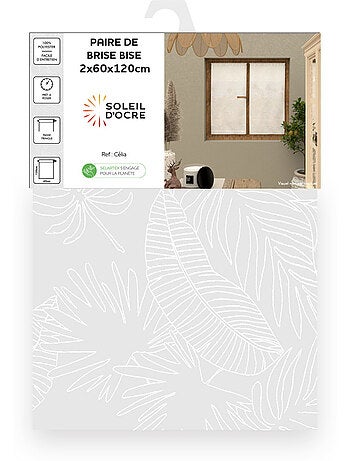 Paire de brise bise CELIA, par Soleil d'Ocre