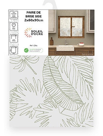 Paire de brise bise CELIA, par Soleil d'Ocre