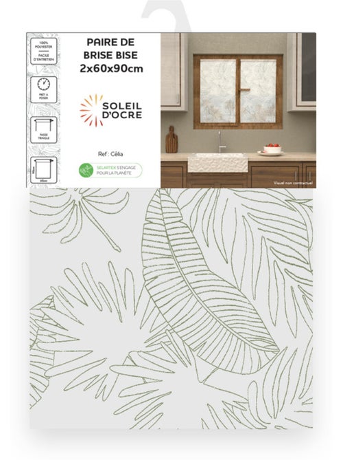 Paire de brise bise CELIA, par Soleil d'Ocre - Kiabi